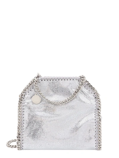 Stella Mccartney Falabella Shoulder Bag In Silver