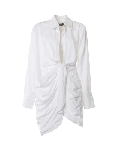 Jacquemus Dress La Dressing Gown Bahia In White