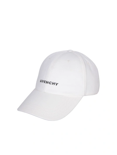 Givenchy White Baseball Cap