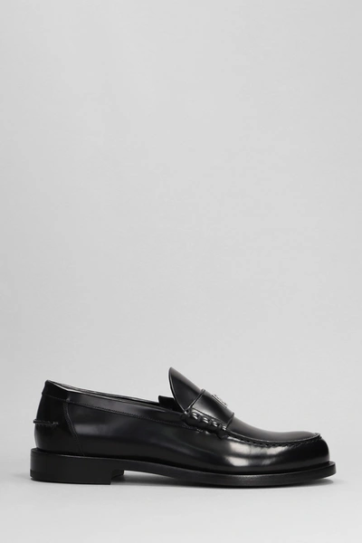 Givenchy Loafers In Black Leather