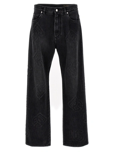 Dolce & Gabbana Dg Jeans In Black