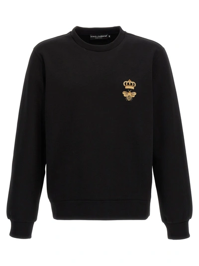 Dolce & Gabbana Essential Sweatshirt In Black