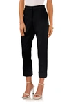 Vince Camuto Cuff Crop Pants In Rich Black