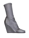 Rick Owens Ankle Boot In Dove Grey