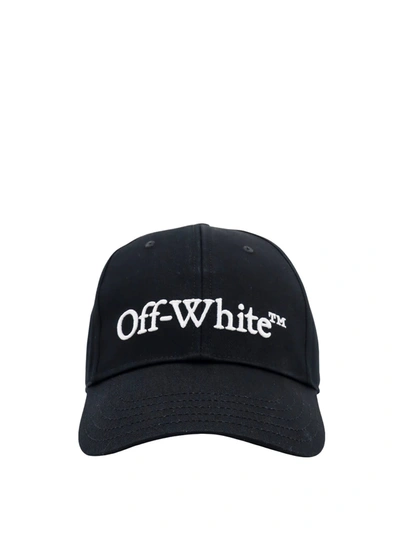 Off-white Hat In Black Whit