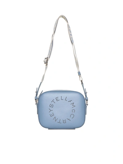 Stella Mccartney Shoulder Bag In Blue Grey