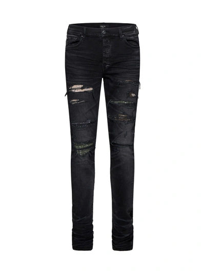 Amiri Jeans In Faded Black