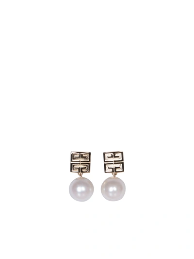 Givenchy Beads 4g White/gold Earrings