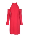 Pinko Short Dresses In Red