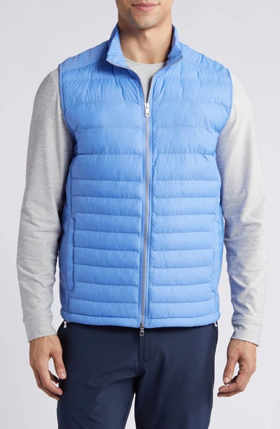 Peter Millar Crown Elite Quilted Waistcoat In Maritime