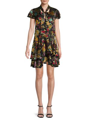 western mini dress
