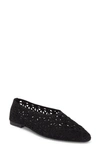 Jeffrey Campbell Skylark Flat In Black