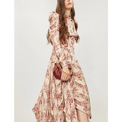 zimmermann chevron lace dress Zimmermann - Painted Heart Chevron Dress - Ivory