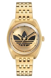 Adidas Originals Edition One Bracelet Watch, 39mm In Goldone
