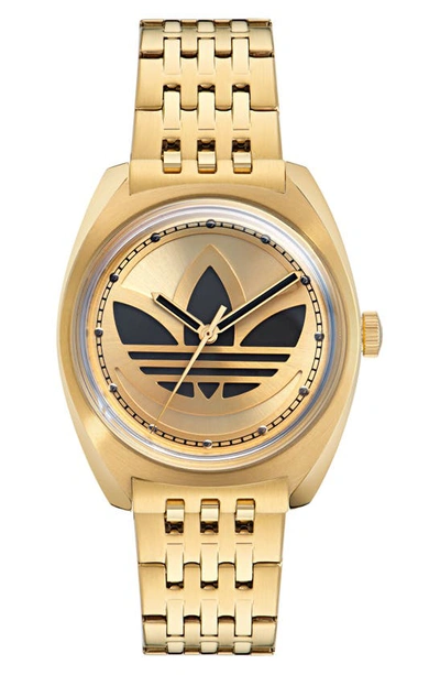 Adidas Originals Adidas Edition One Bracelet Watch, 39mm In Goldone