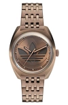 Adidas Originals Edition One Bracelet Watch, 39mm In Bronze-tone