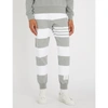 Thom Browne 带 棉-球衣 慢跑 底部 In Light Grey