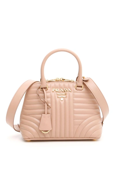 Prada Small Diagramme Bag In Cirpia 1rosa