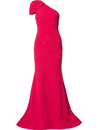 Rebecca Vallance Poppy Gown In Red