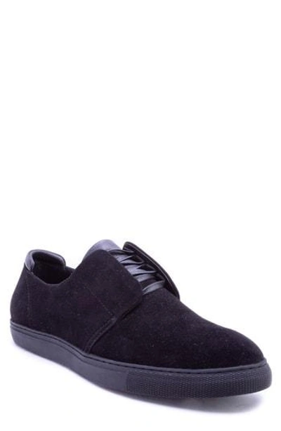 Zanzara Spero Oxford In Black Suede