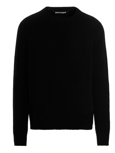 Palm Angels Rec Logo Sweater In Black