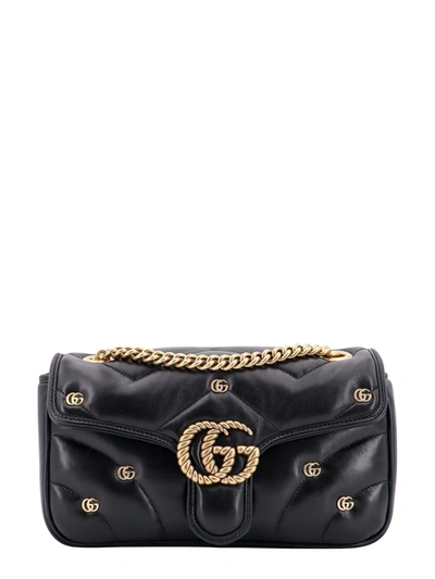 Gucci Gg Marmont Shoulder Bag In Black