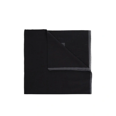 Givenchy Logo Scarf In Black