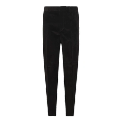 Dsquared2 Logo Patch Straight-leg Corduroy Trousers In Default Title