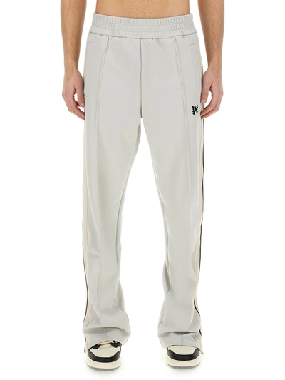Palm Angels Jogging Pants In Grigio