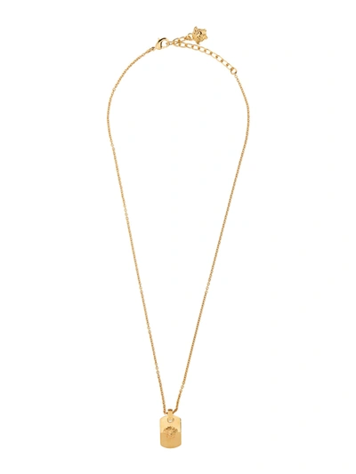 Versace Jellyfish Necklace In Oro