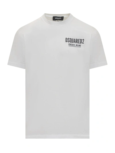 Dsquared2 Ceresio 9 T-shirt In White