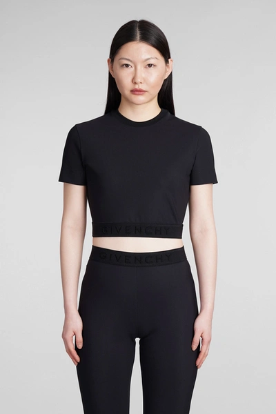 Givenchy T-shirt In Black Polyamide