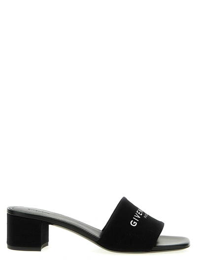 Givenchy 4g Sandals In Black