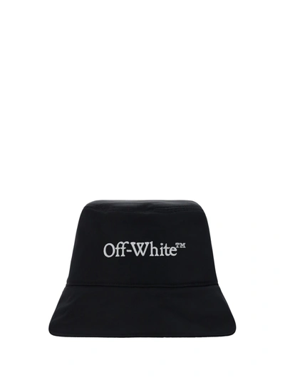 Off-white Bucket Hat In Black