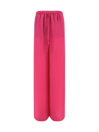 Valentino Toile Iconographe Pants In Pink Pp