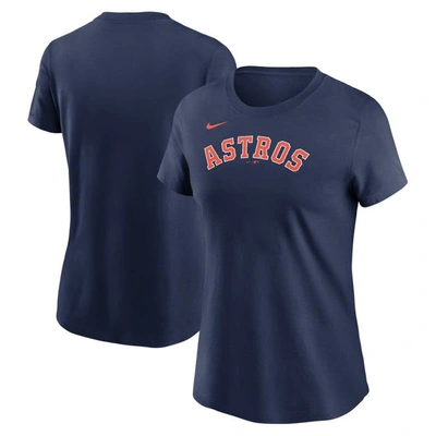 Nike Navy Houston Astros Wordmark T-shirt