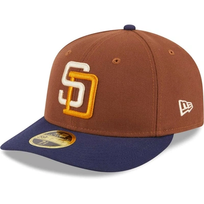 New Era Brown San Diego Padres Tiramisu Low Profile 59fifty Fitted Hat