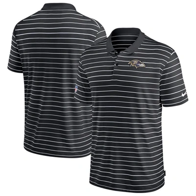 Nike Black Baltimore Ravens 2022 Sideline Lock Up Victory Performance Polo