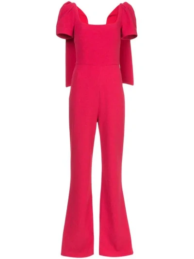 Rebecca Vallance Poppy Jumpsuit - Red