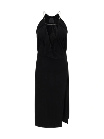 Givenchy Midi Dress In Black
