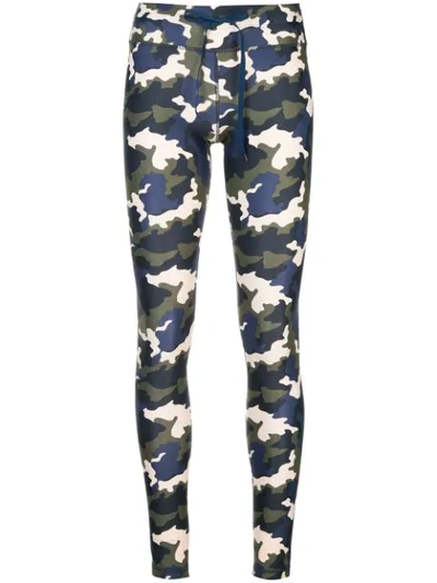 The Upside Camouflage Print Leggings In Multicolour