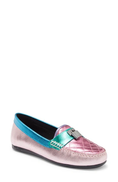 Kurt Geiger Brixton Moc Loafer In Pink