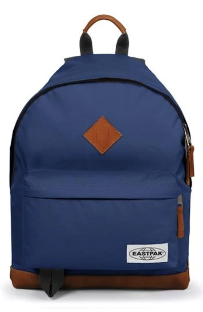 Eastpak Wyoming Backpack - Blue In Tan/ Navy