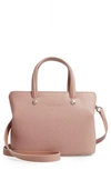 Longchamp Le Foulonne Zip Around Leather Tote - Beige In Greige