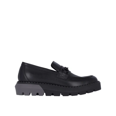 Gucci Leather Loafers In Black
