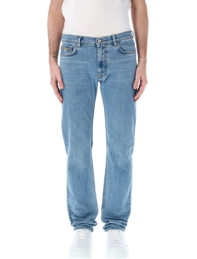 Versace Slim-fit Jeans In Denim