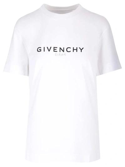 Givenchy Relaxed Fit T-shirt In White