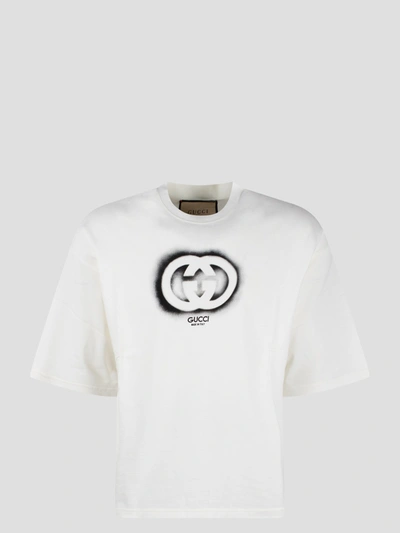 Gucci Cotton Jersey T-shirt In White
