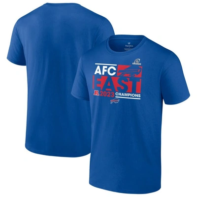 Fanatics Branded  Royal Buffalo Bills 2023 Afc East Division Champions Big & Tall T-shirt