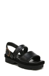 Vince Bowie Lug Sandal In Black